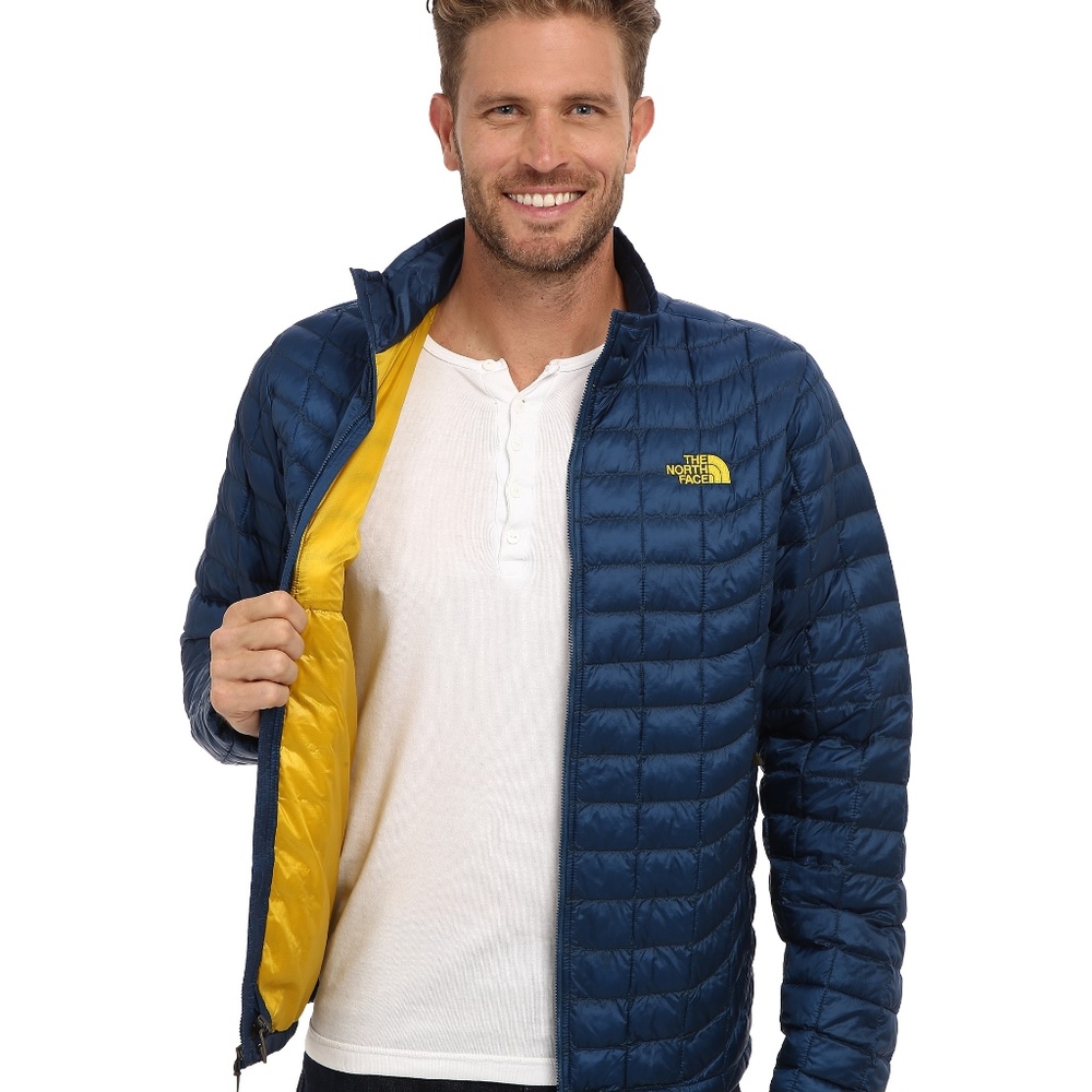 MEN’S NORTH FACE THERMOBALL JACKET MONTERRY BLUE
